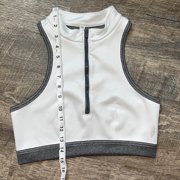 FP Movement by Free People Round The Block Crop Top Optic White Size Medium - Picture 8 of 11